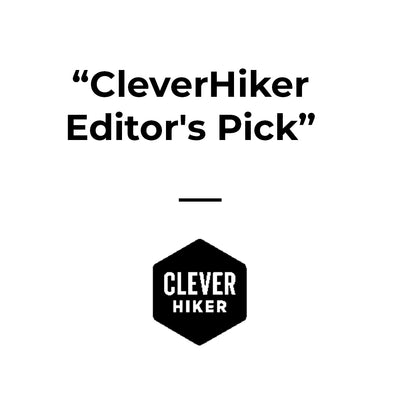 "CleverHiker Editor's Pick" - Clever Hiker logo